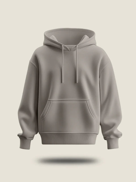 Grey Oversized Hoodie