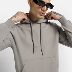 Grey Oversized Hoodie