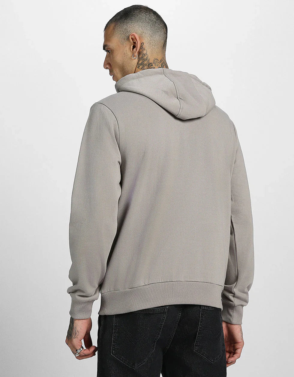Grey Oversized Hoodie