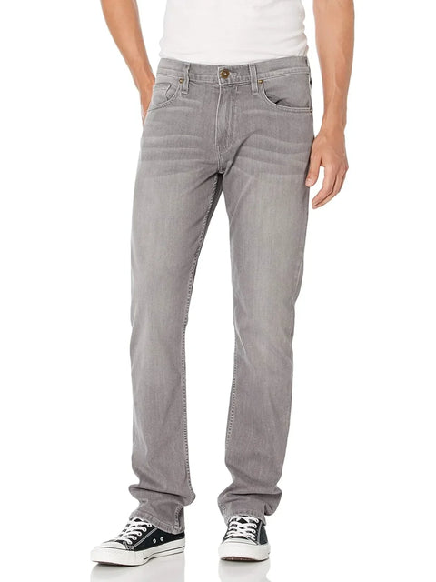 Mid-Rise Straight Leg Jean