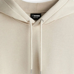 Men Beige Oversized Hoodies