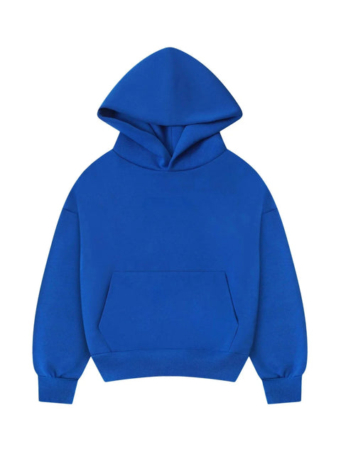Blue Oversized Hoodie
