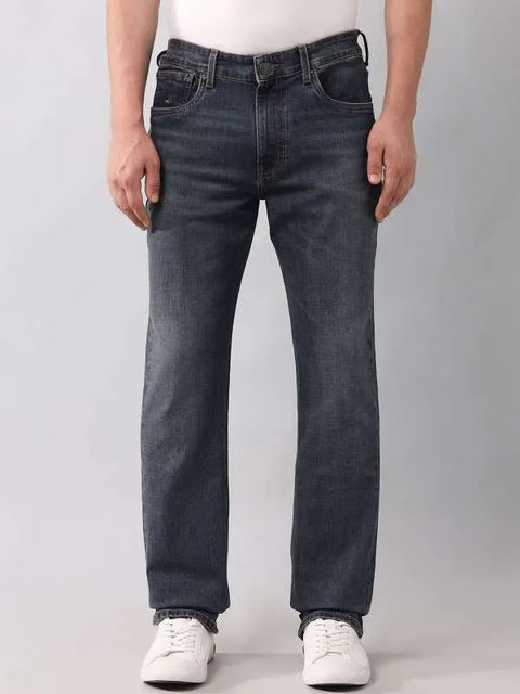 Mid Rise Straight Fit