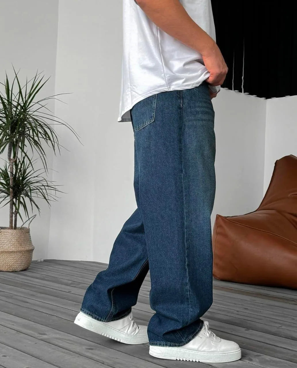 Baggy Washed Jeans