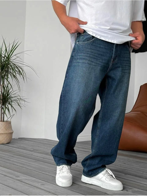 Baggy Washed Jeans