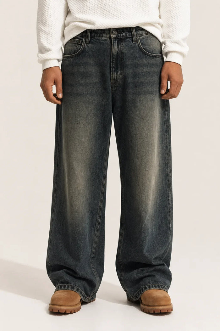 VINTAGE TINT SUPER BAGGY JEANS