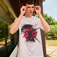 War-Like Oversized T-Shirt
