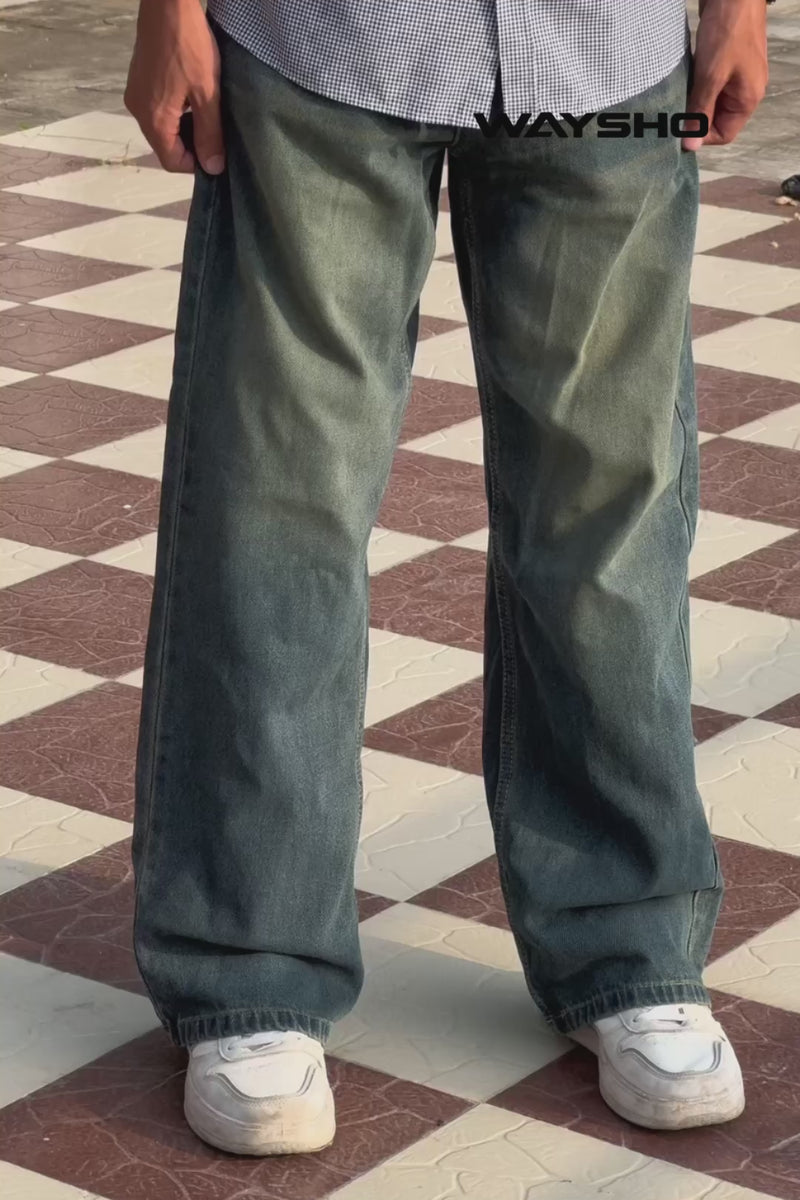 VINTAGE TINT SUPER BAGGY JEANS VIDEO BY WAYSHO