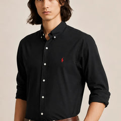 Black Oxford Cotton Shirt