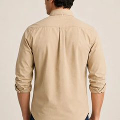 Premium Beige Cotton Shirt