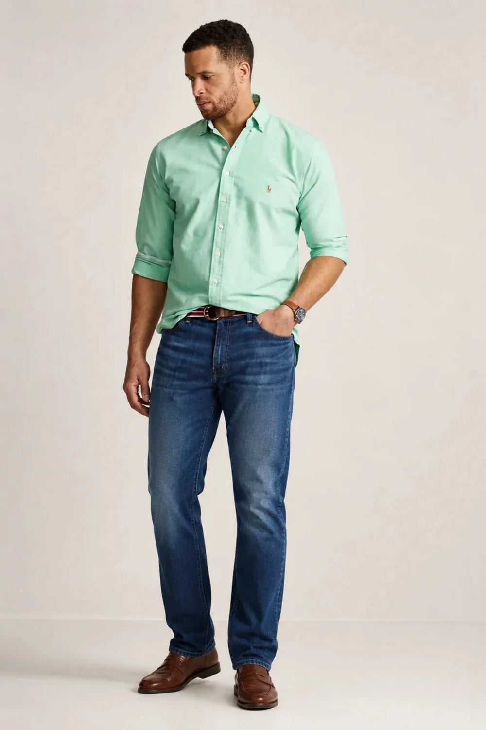 Mint Green Cotton Shirt