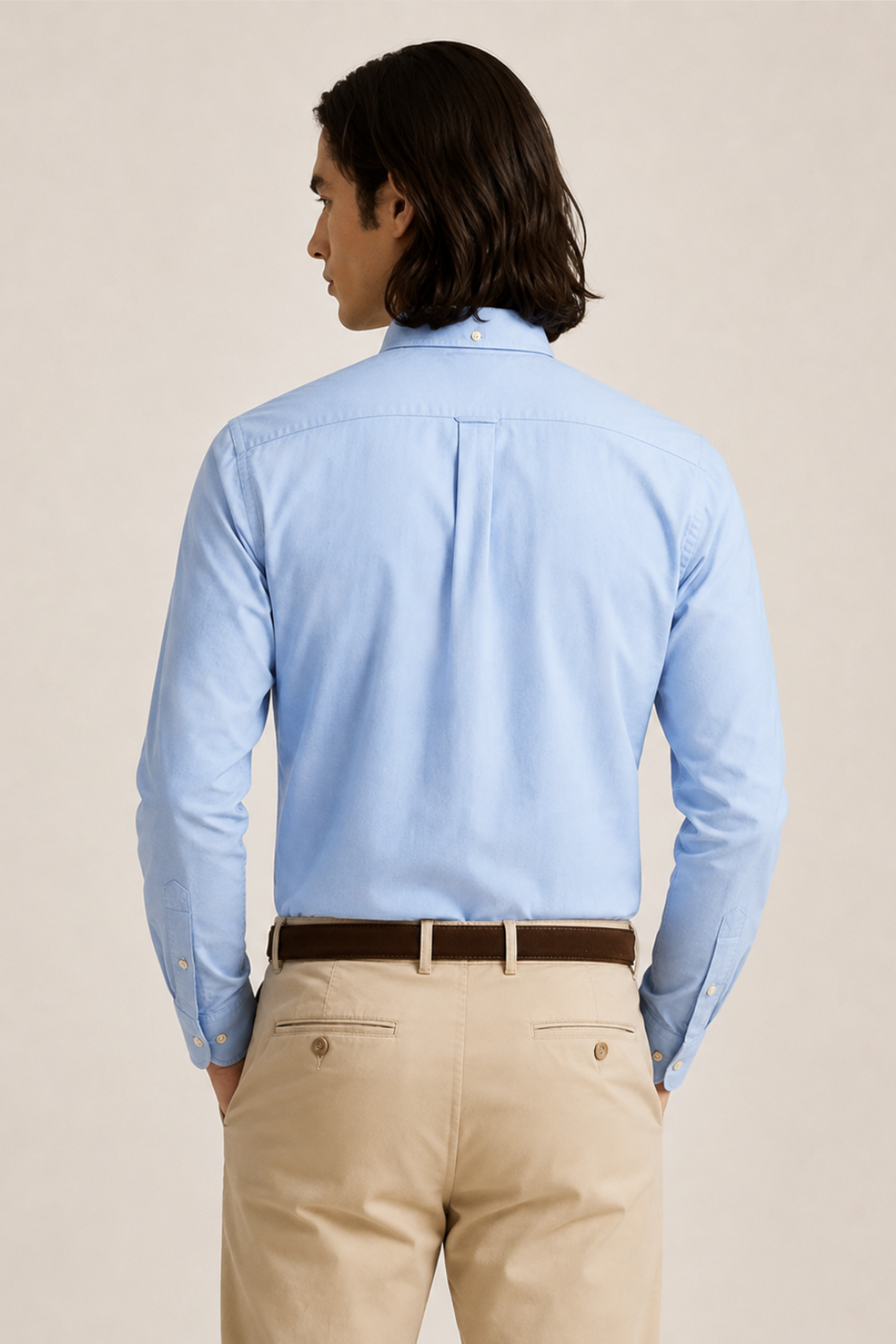 Sky Blue Oxford Cotton