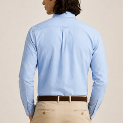 Sky Blue Oxford Cotton