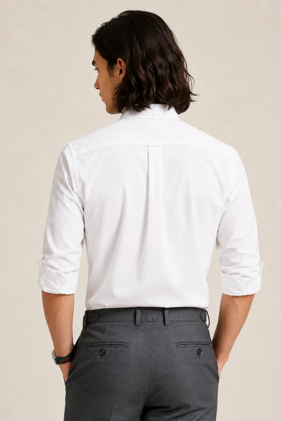 White Oxford Cotton Shirt
