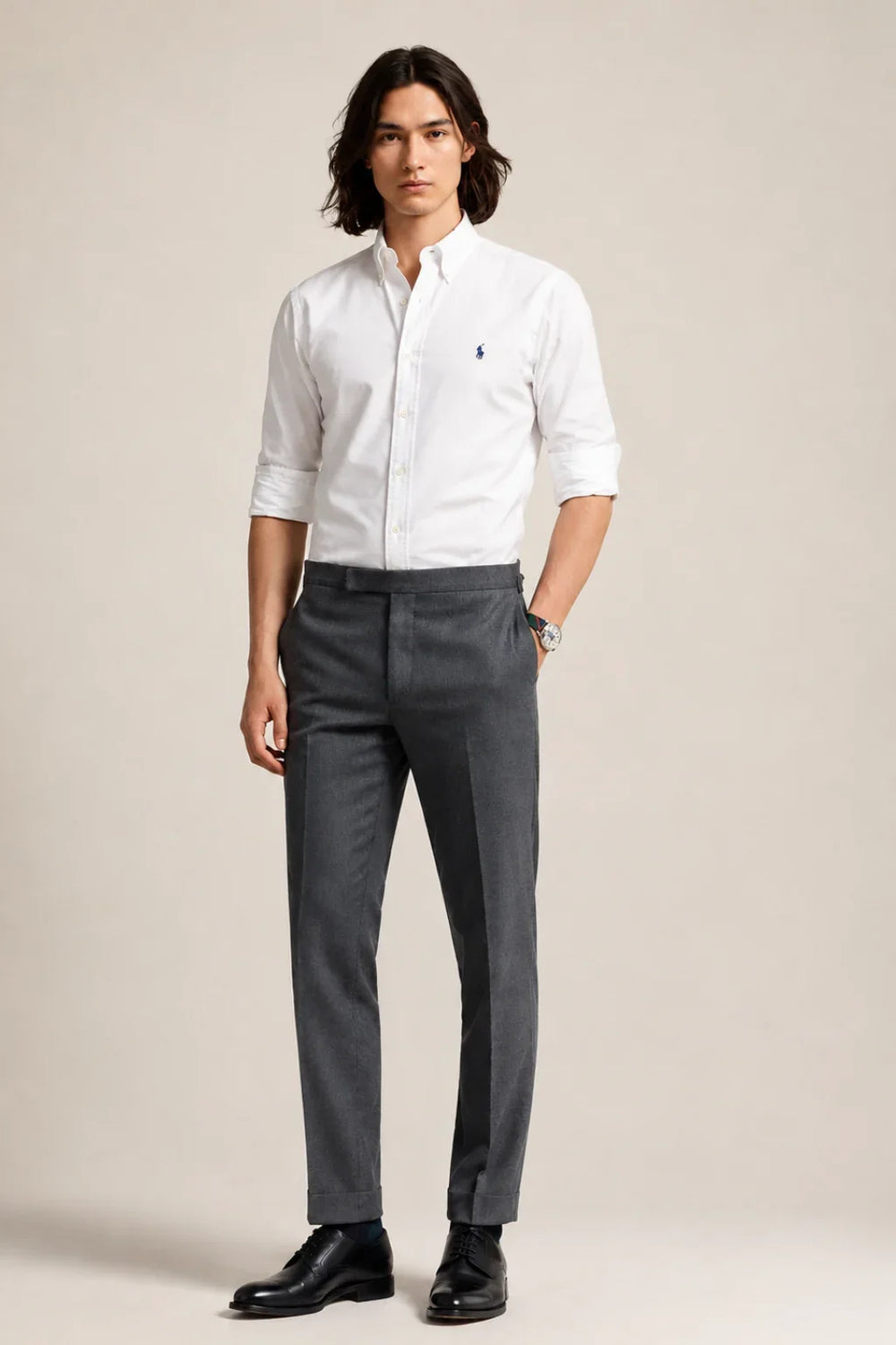 White Oxford Cotton Shirt