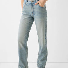 High Rise Straight jeans