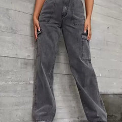 Leg Wide Baggy Jeans