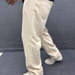 Beige Loose Baggy Fit Non-Stretchable Jeans photo review