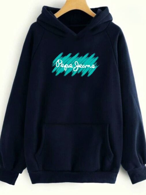 NAVY BLUE HOODIE COMFORTABLE FOR WINTER