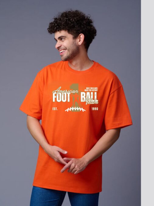 Oversized Football T-Shirt
