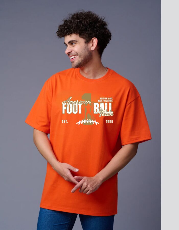 Oversized Football T-Shirt