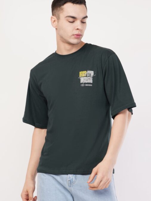 fame Drop Shoulder T-Shirt