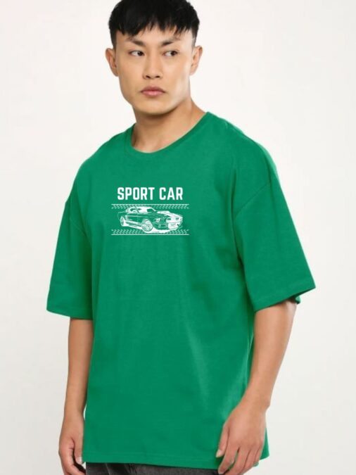 Sporty Car Oversized T-Shirt